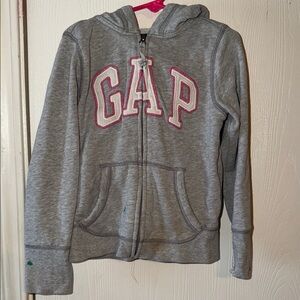 GAP Kids Gray Full-Zip Hoodie